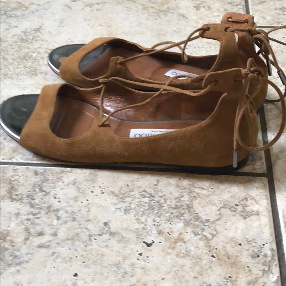 Jimmy Shoe suede sandals size 38